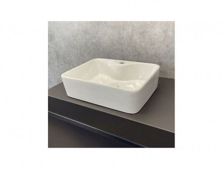 Накладная Раковина «Comforty» Прямоугольная, Белая (PZ-6068)