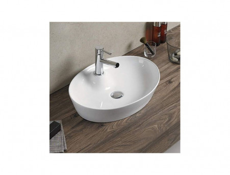 Накладная Раковина «Comforty» Овальная, Белая (78201)