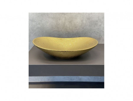 Накладная Раковина «Comforty» Овальная, Золото (7811ASJ)