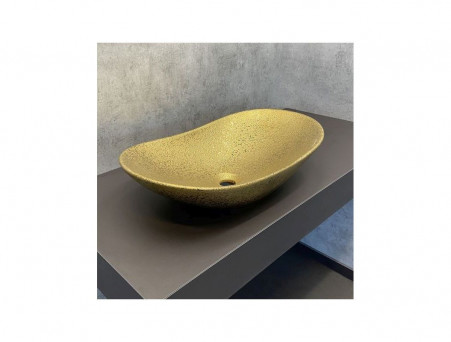 Накладная Раковина «Comforty» Овальная, Золото (7811ASJ)