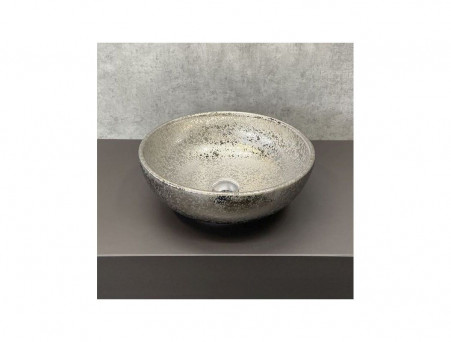 Накладная Раковина «Comforty» Круглая, Серебро (J2056S)