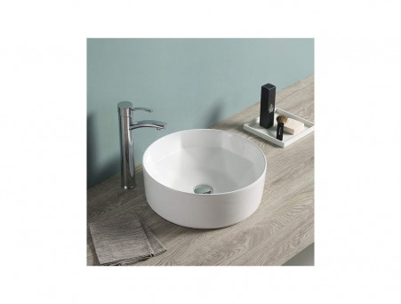 Накладная Раковина «Comforty» Круглая, Белая (78258)