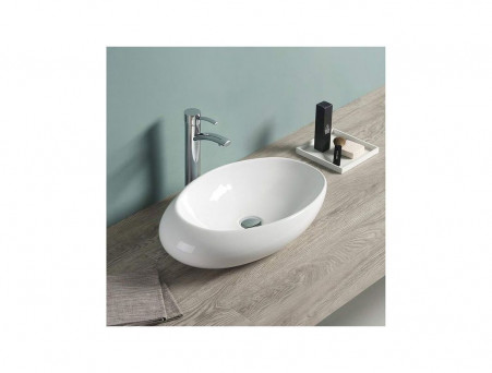 Накладная Раковина «Comforty» Овальная, Белая (78255)