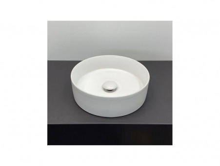 Накладная Раковина «Comforty» Круглая, Белая Матовая (9111MW)