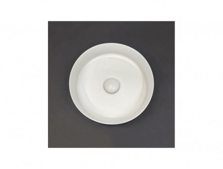 Накладная Раковина «Comforty» Круглая, Белая Матовая (9111MW)