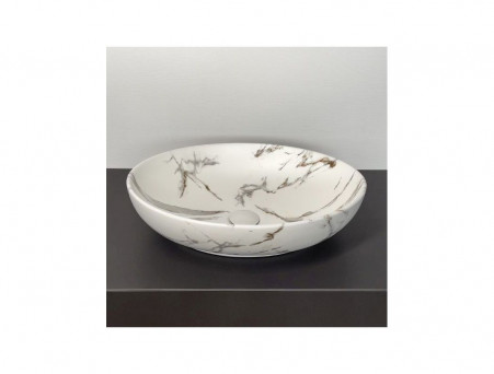 Накладная Раковина «Comforty» Овальная, Матовая Мраморная (N78166MWY-2)