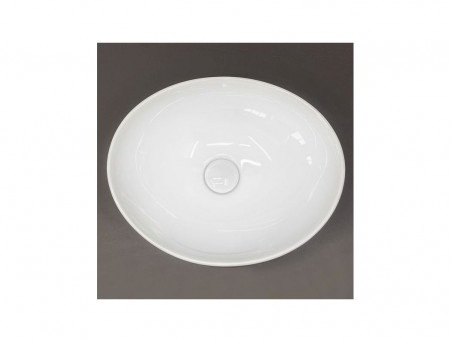 Накладная Раковина «Comforty» Овальная, Белая (7138)