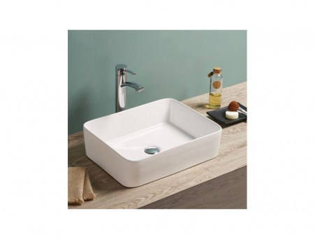 Накладная Раковина «Comforty» Прямоугольная, Белая (T-Y9378)