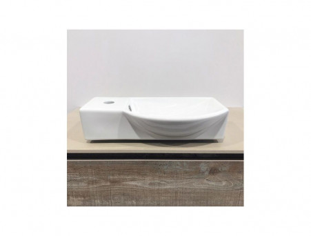 Подвесная Раковина «Comforty» Полукруглая, Белая (7947BR)