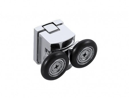 Душевой Уголок «Aquatek» Раздвижные Двери, Четверть Круга, Черный, 100x100см