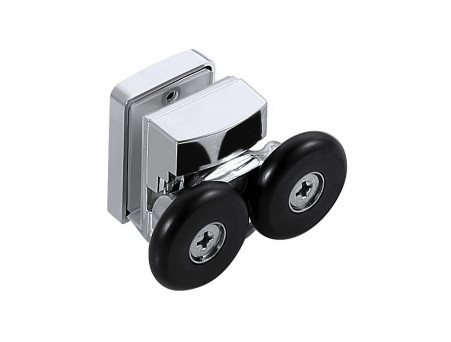 Душевая Дверь «Aquatek» Раздвижная, Двухэлементная, Хром, 100x200см