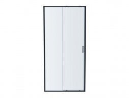 Душевая Дверь «Aquatek» Раздвижная, Двухэлементная, Черная, 120x200см