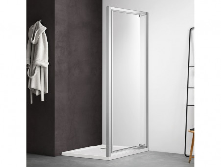 Душевая Дверь «Aquatek» Распашная, Хром, 80x200см