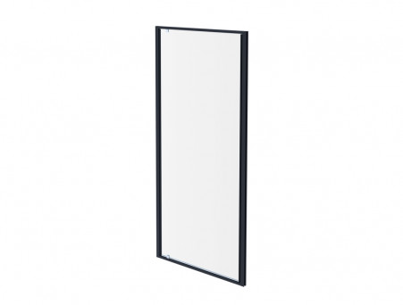 Душевая Дверь «Aquatek» Распашная, Черная, 90x200см