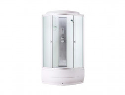 Душевая Кабина «Aquapulse» Fabric White, 90x90x220см (4102C)