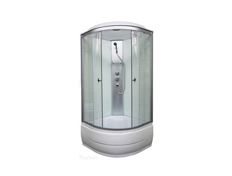 Душевая Кабина «Aquapulse» Square White, 90x90x220см (4002D)