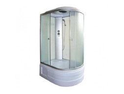 Душевая Кабина «Водный Мир» Высокий Поддон, Матовые Стекла, 110x80x215см (ВМ-8803)