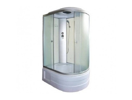 Душевая Кабина «Водный Мир» Высокий Поддон, Матовые Стекла, 110x80x215см (ВМ-8803)