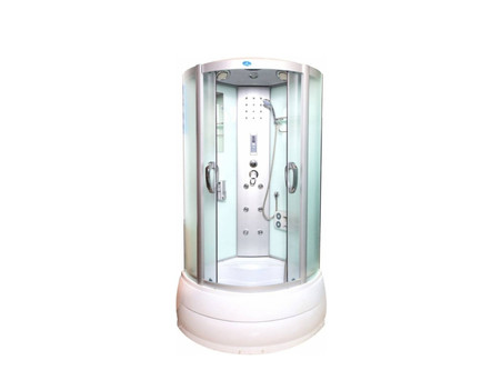 Душевая Кабина «Водный Мир» Высокий Поддон, 100x100x215см (ВМ-8815)