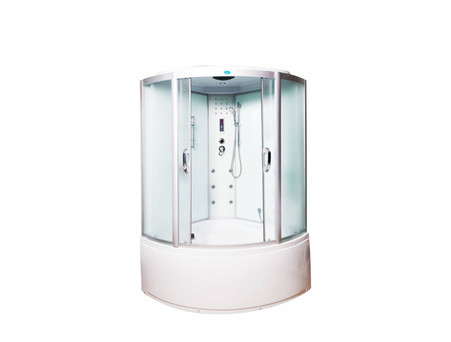 Душевая Кабина «Водный Мир» Высокий Поддон, 130x130x220см (ВМ-8850)