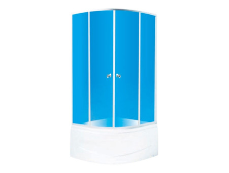 Душевой Уголок «Водный Мир» Высокий Поддон, 90x90x196см (ВМ-8140)