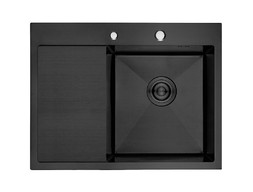 Мойка для Кухни «Aflorn» Графит, Прямоугольная, 58x48x22 (AF95848F-R)