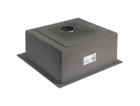 Мойка для Кухни «Aflorn» Premium, Графит, Квадратная, 50x50x22 (AF95050F)