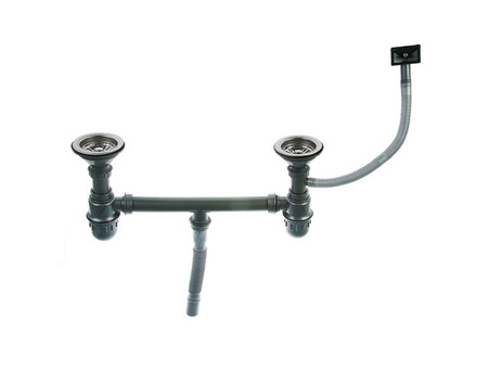 Мойка для Кухни «Accoona» 2 Чаши, Глянец, Овальная, 44x79 (AB4479B)