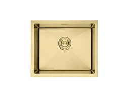 Мойка для Кухни «Aflorn» Premium, Золотой Сатин, Прямоугольная, 50x43x22 (AF95043W)