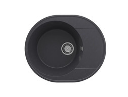 Кухонная Мойка «Ulgran» Quartz Nora 585, Круглая, 58,5x48,5см