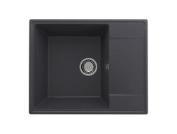 Кухонная Мойка «Ulgran» Quartz Prima 605, Прямоугольная, Реверсивная, 60,5x48,5см