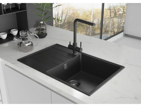 Кухонная Мойка «Ulgran» Quartz Prima 780, Прямоугольная, 78x50см