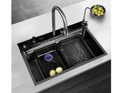 Мойка «ПРОФСАН» Многофункциональная, Графит, 75х46х20см (PSM-9952GR)