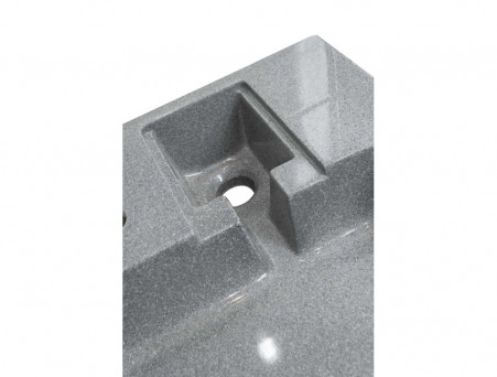 Раковина над Стиральной Машиной «Marko» Стандарт 60, Серая (5227600-6)