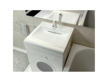 Раковина над Стиральной Машиной «Marko» Фортуна 60, Белая Матовая (5208600-0)