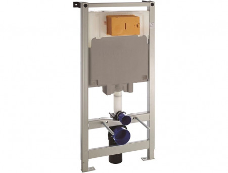 Инсталляция «Oli» 80 Eco Mechanic, Кнопка Slim Хром Глянец (886914SlOO)