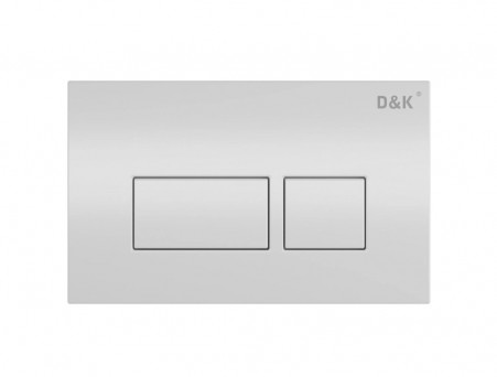 Клавиша Механическая «D&K» Berlin Двойная, Белая (DB1439016)