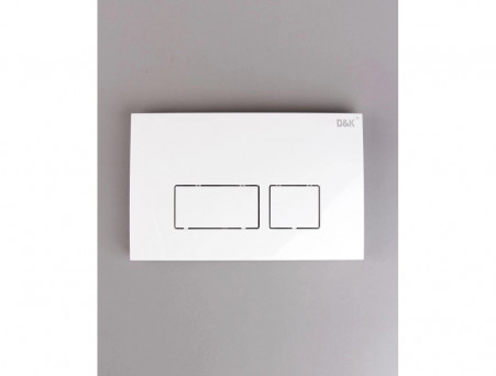 Клавиша Механическая «D&K» Venice Двойная, Белая (DB1029016)
