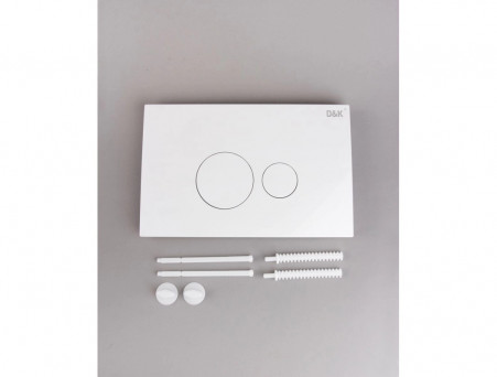Клавиша Механическая «D&K» Venice Двойная, Белая (DB1029016)