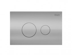 Клавиша Механическая «DK» Venice Двойная, Хром (DB1029001)