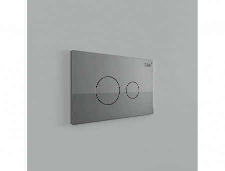 Клавиша Механическая «D&K» Venice Двойная, Хром (DB1029001)