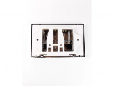 Клавиша Механическая «D&K» Berlin Двойная, Хром (DB1439001)