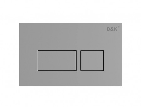 Клавиша Механическая «D&K» Berlin Двойная, Хром (DB1439001)