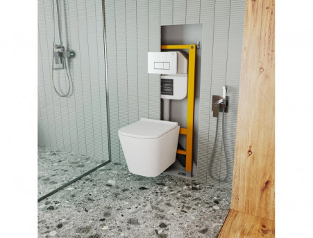 Инсталляция «D&K» Скрытый Монтаж, Универсальная, без Кнопки, 50x12x127см (DI8050127)