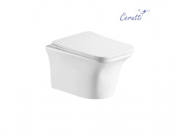 Унитаз Подвесной «Cerutti Spa» Nivolet Aria, Безободковый, Микролифт (2613Е)