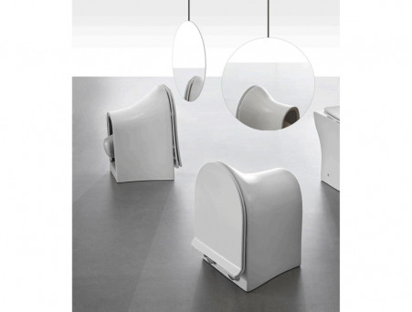 Унитаз Подвесной «Cerutti Spa» Микролифт (2615E)