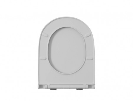 Унитаз Подвесной «D&K» Matrix, Безободковый, Сиденье Микролифт, Белый (DT1396016)