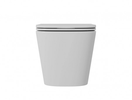 Унитаз Подвесной «D&K» Berlin, Безободковый, Сиденье Микролифт, Белый (DT1436516)