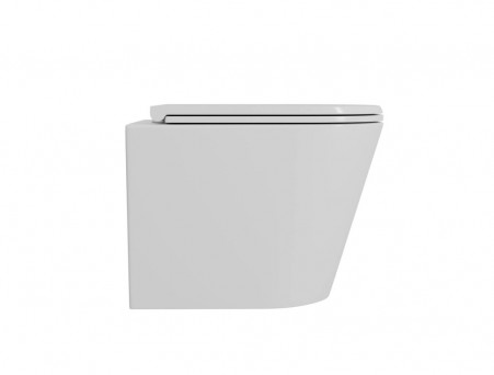 Унитаз Подвесной «D&K» Venice, Безободковый, Микролифт, Белый (DT1026516)