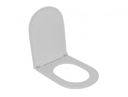 Унитаз Подвесной «D&K» Venice, Безободковый, Микролифт, Белый (DT1026516)